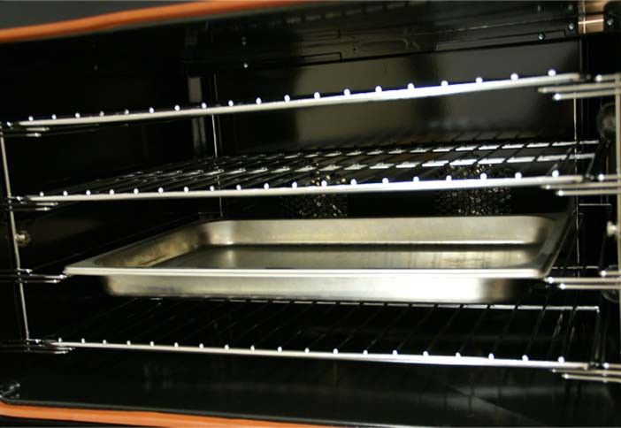 Euromax heteluchtoven 10915PBG/R BASIC-GRILL - 4 laags - 230 V.