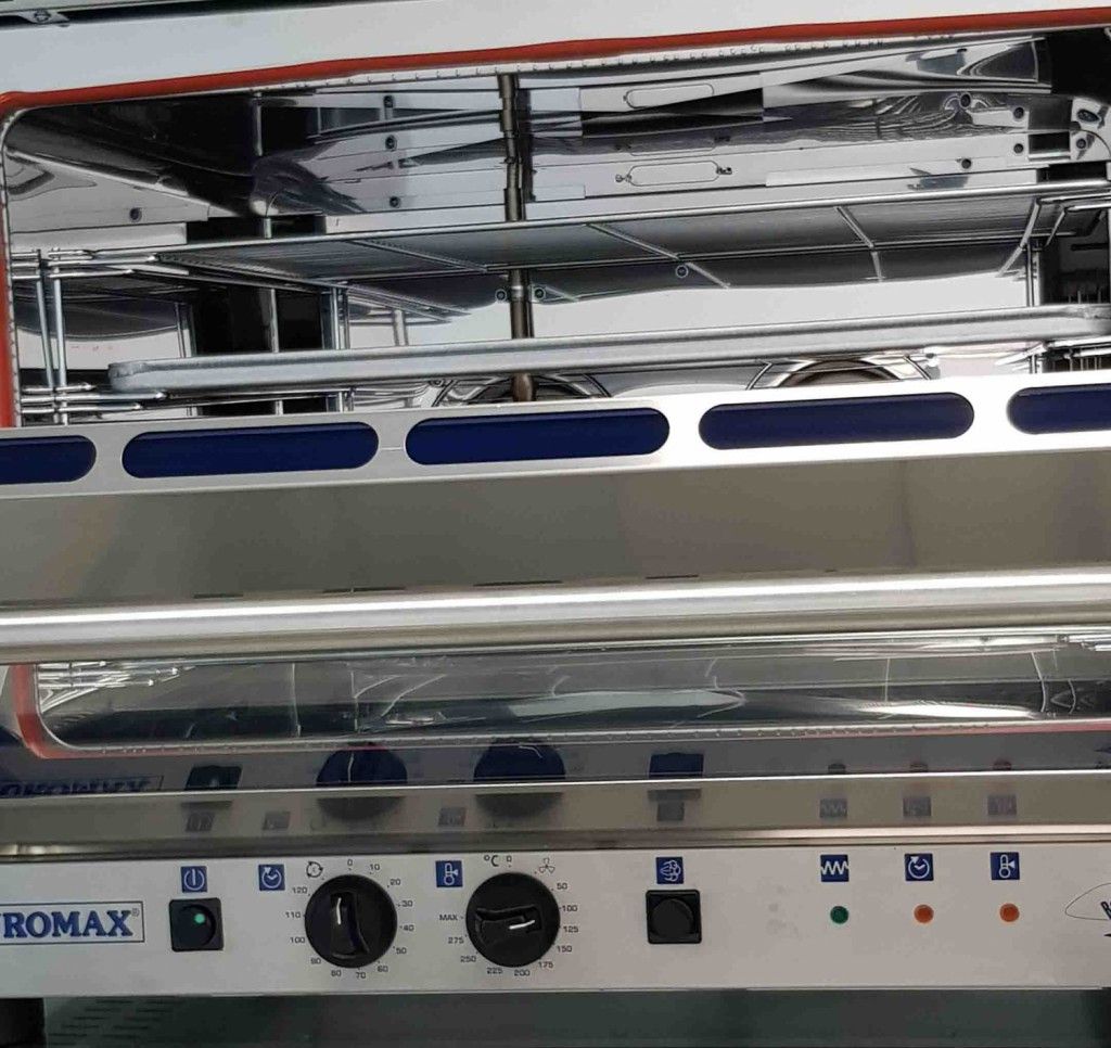 Euromax heteluchtoven 10907BLH AQUA 2 - 4 laags - Met bevochtiging