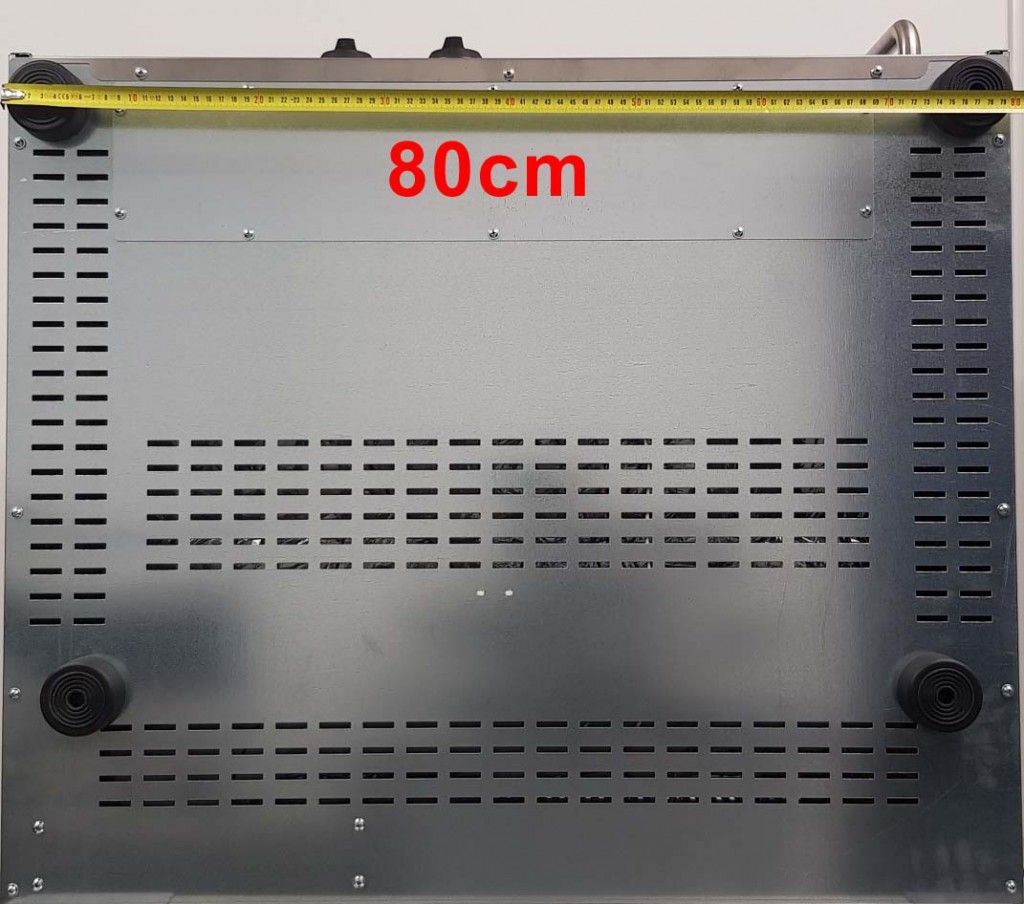 Euromax heteluchtoven 10917PBH/R AQUA 2 - 4 laags - 230 V.