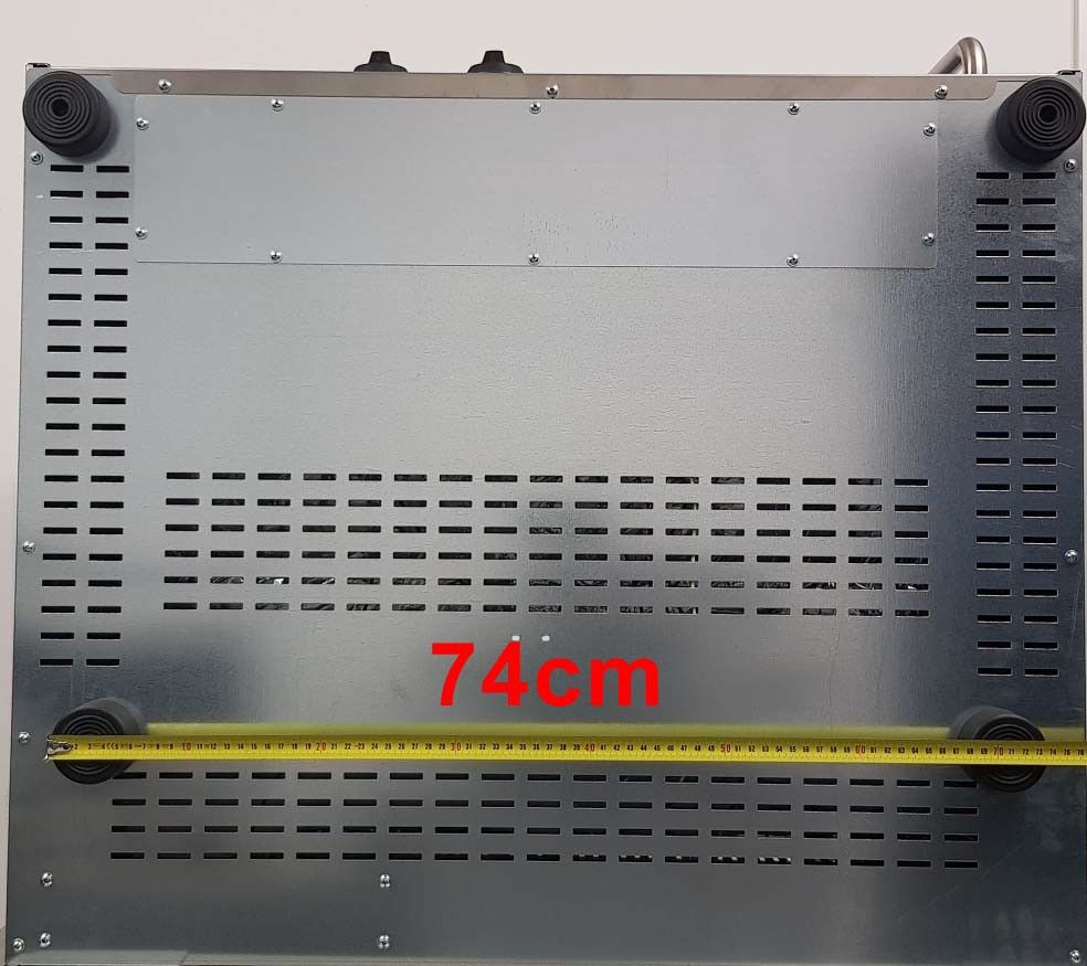 Euromax heteluchtoven 10917PBH/R AQUA 2 - 4 laags - 230 V.