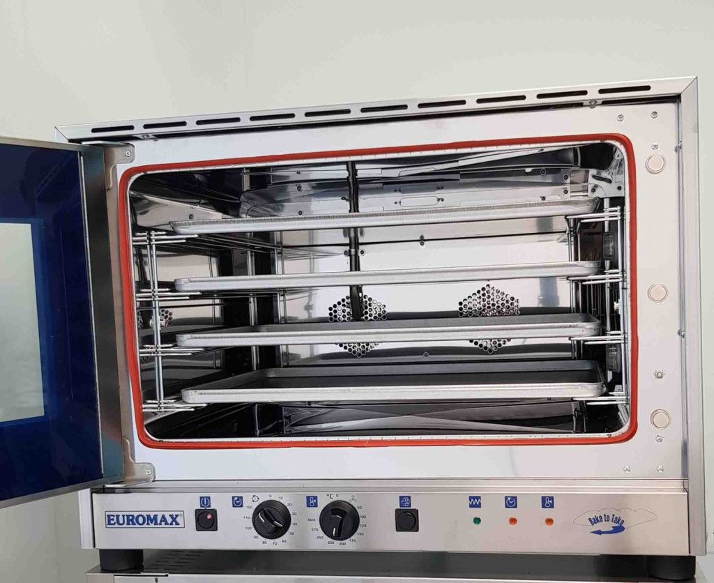 Euromax heteluchtoven 10918PBH AQUA 3 - 4 laags - 400 V.