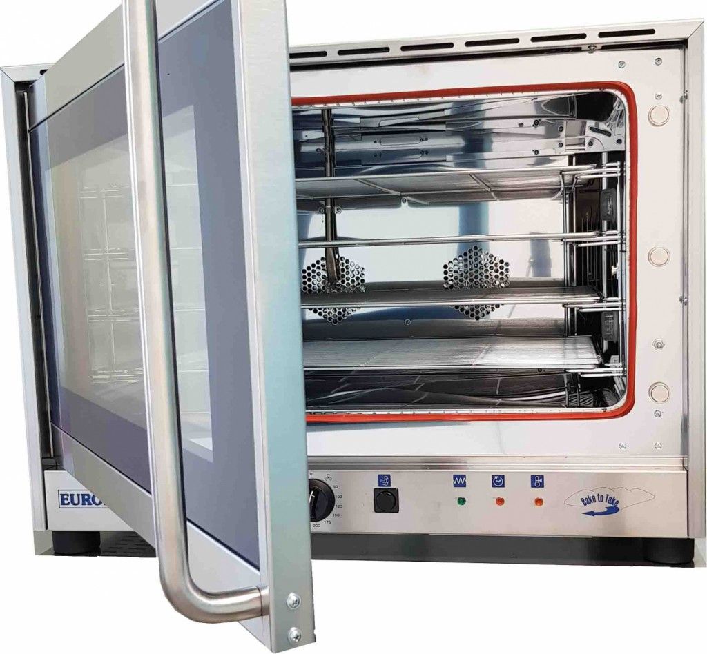 Euromax heteluchtoven 10918PBH AQUA 3 - 4 laags - 400 V.