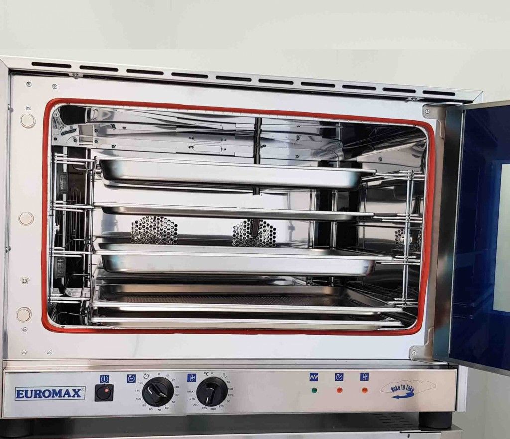 Euromax heteluchtoven 10917PBH/R AQUA 2 - 4 laags - 230 V.