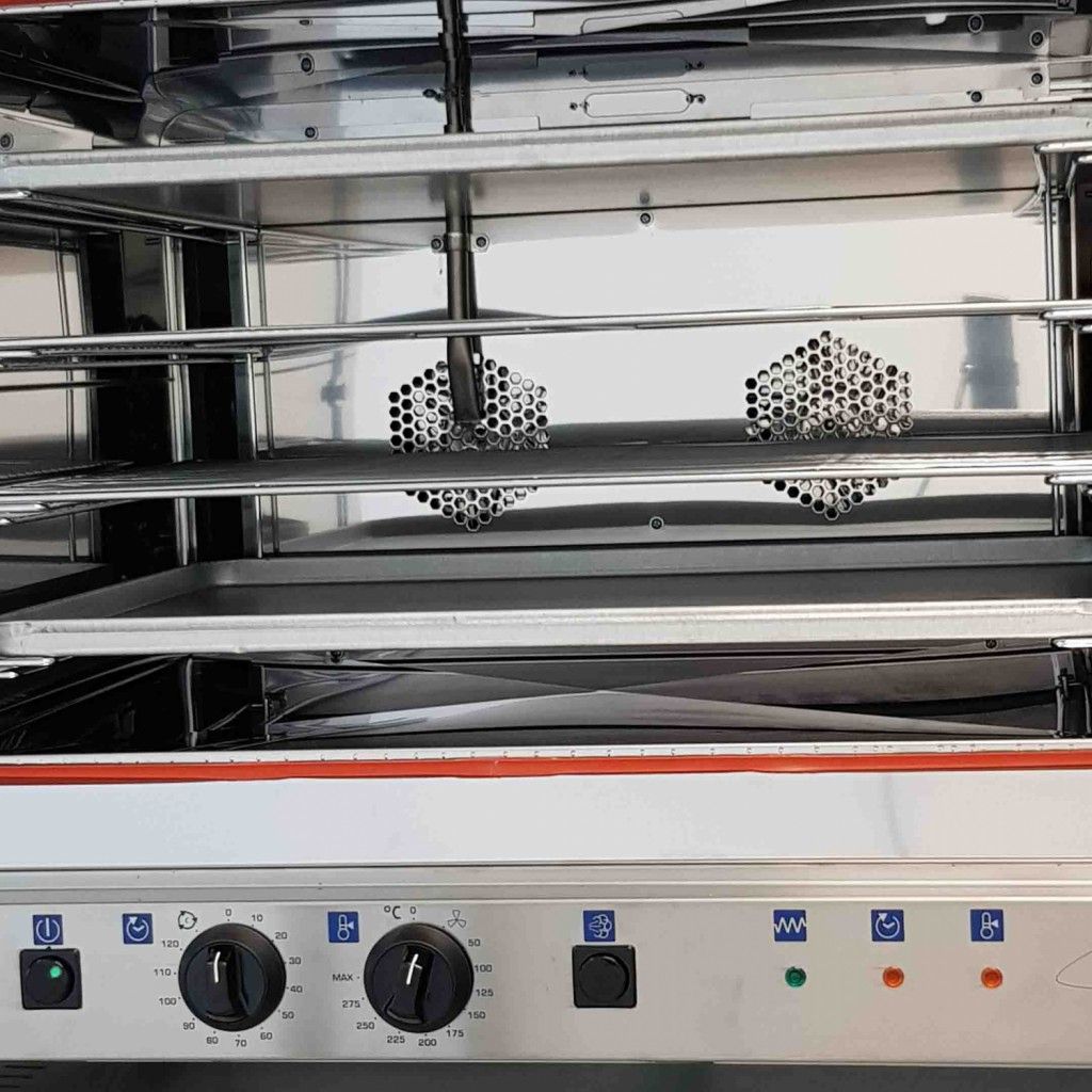 Euromax heteluchtoven 10917PBH/R AQUA 2 - 4 laags - 230 V.