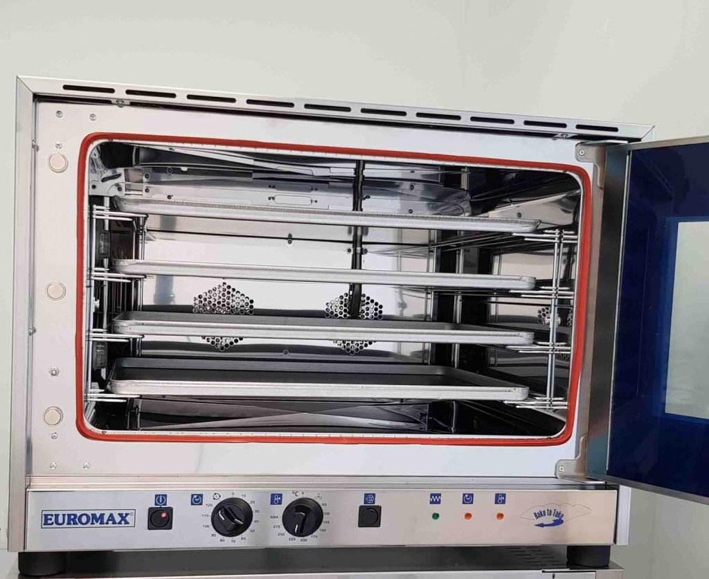 Euromax heteluchtoven 10917PBH/R AQUA 2 - 4 laags - 230 V.