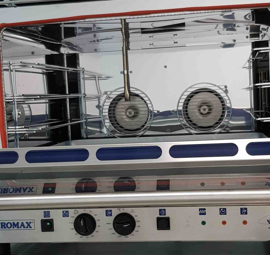 Euromax heteluchtoven 10909BLH TURBO 2 - 4 laags - 230 V