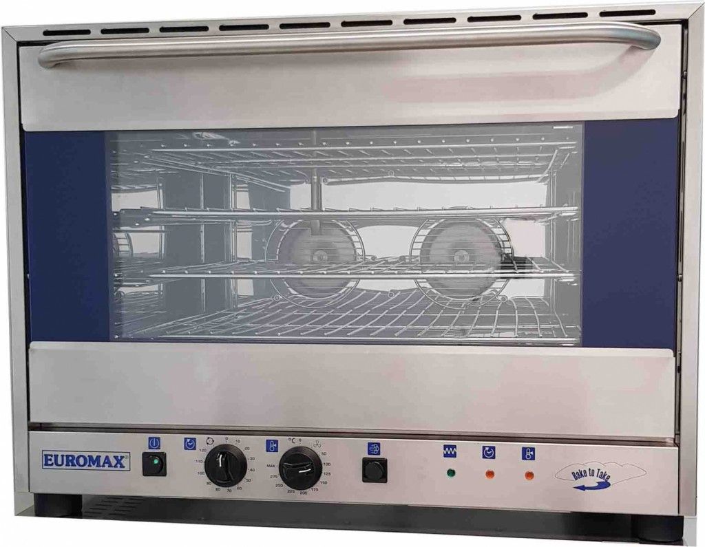 Euromax heteluchtoven 10909BLH TURBO 2 - 4 laags - 230 V