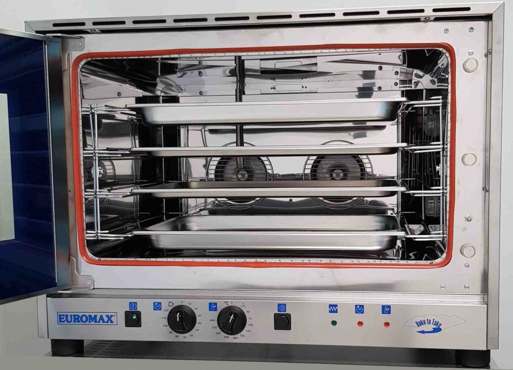 Euromax Turbo oven 10919PBH TURBO 2 - 4 laags - 230 V.