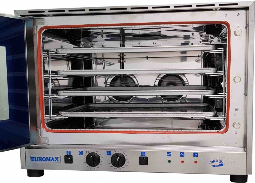 Euromax Turbo oven 10919PBH TURBO 2 - 4 laags - 230 V.