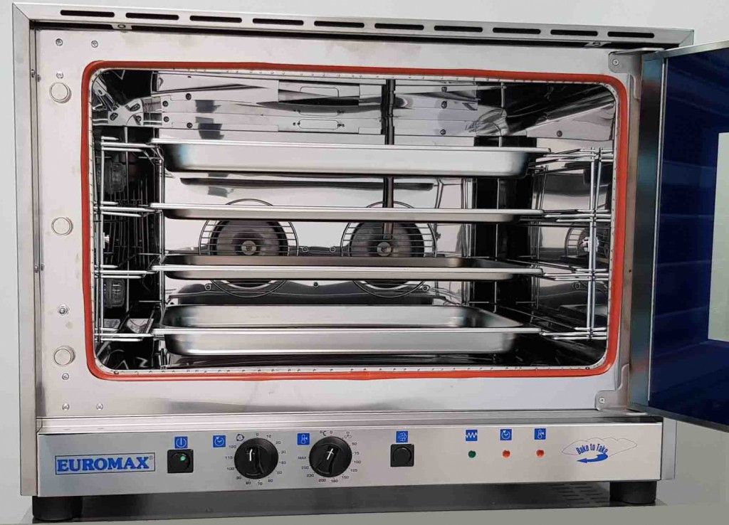 Euromax Heteluchtoven 10916PBH/R TURBO 3 - 4 laags - 400 V.
