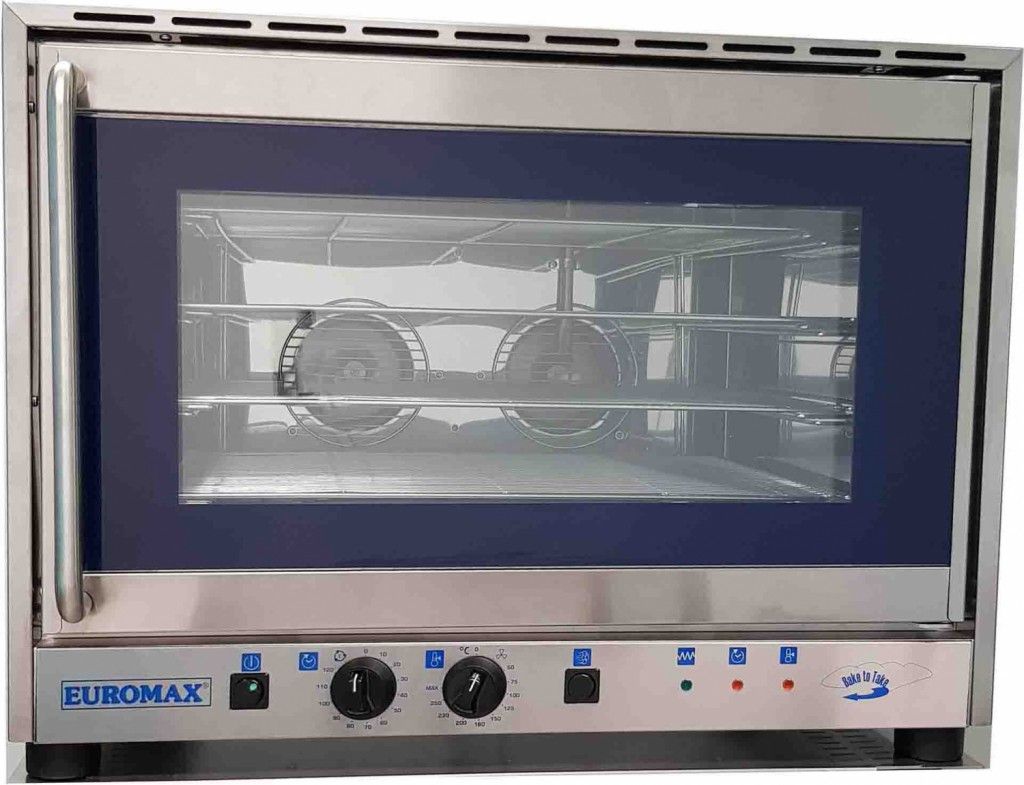 Euromax Heteluchtoven 10916PBH/R TURBO 3 - 4 laags - 400 V.