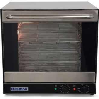 Euromax Linea Nero heteluchtoven 1099N ECOBAKE - 4 laags - 230V
