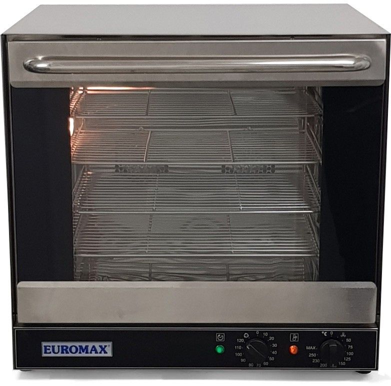 Euromax Linea Nero heteluchtoven 1099N ECOBAKE - 4 laags - 230V