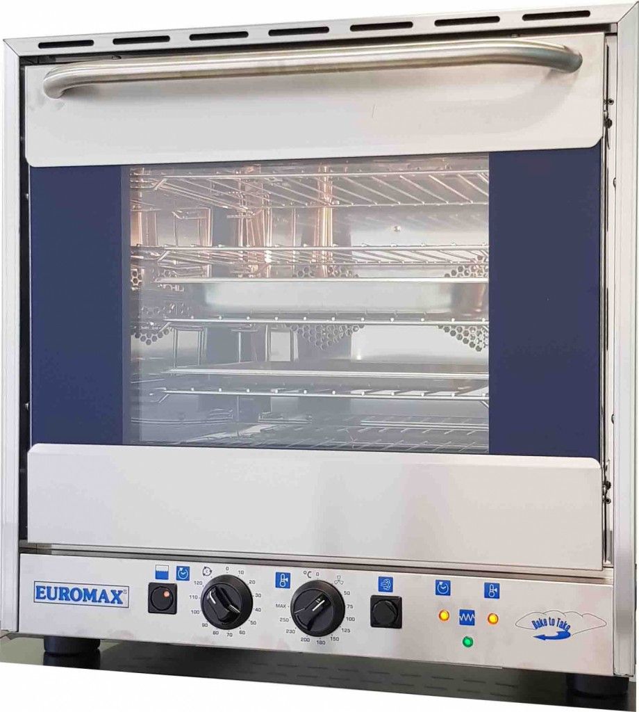 Euromax Heteluchtoven 10990GHBL COMBI - 4 laags - 230 V.