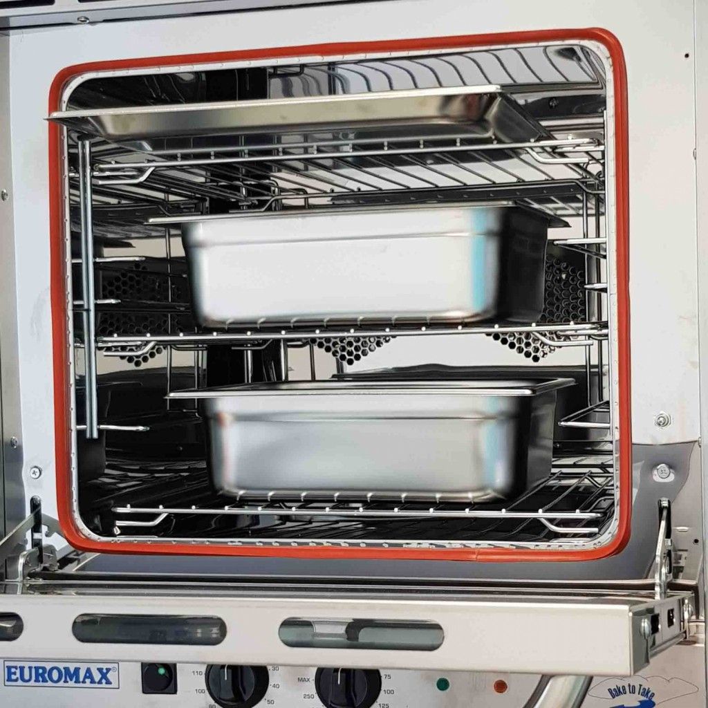 Euromax Heteluchtoven 10990HBL HUMI - 4 laags - 230 V.