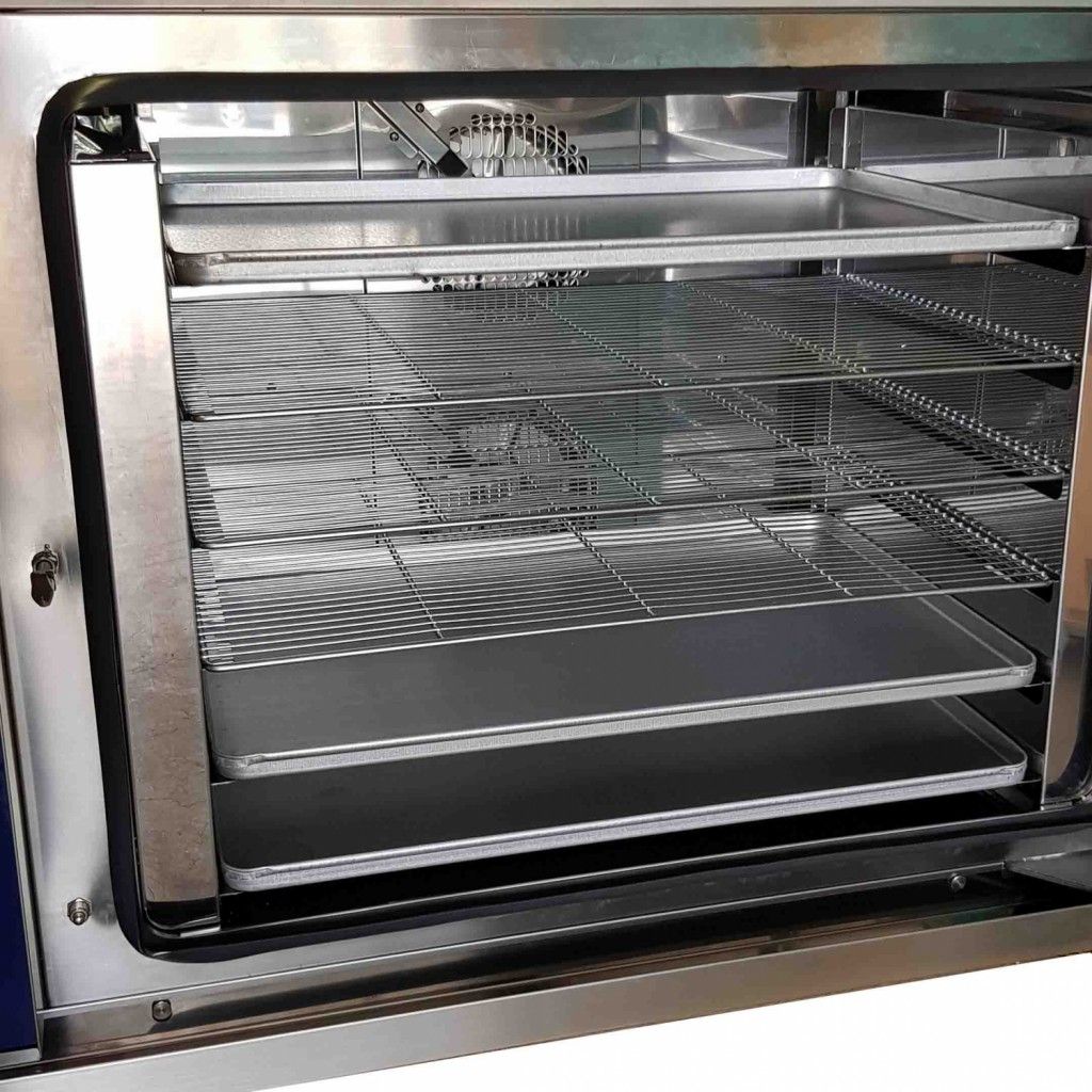 Euromax elektrische steam-oven 9806PBH MANUEEL - 6 laags - 400 V.