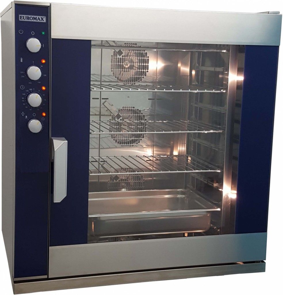 Euromax elektrische steam-oven 9810PBH MANUEEL - 10 laags - 400 V.