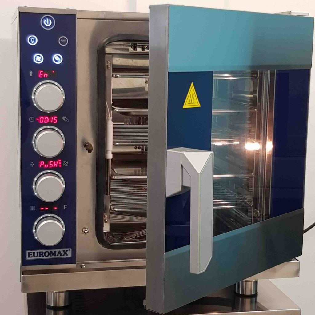 Euromax digitale steam-oven D9523PBH/ACL DIGITAAL - 5 laags - 230 V.
