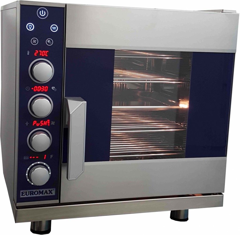 Euromax digitale steam-oven D9523PBH/ACL DIGITAAL - 5 laags - 230 V.