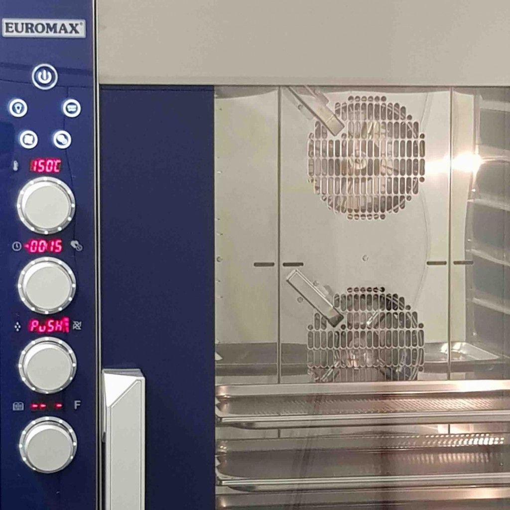 Euromax steam-oven D9806PBH/ACL DIGITAAL - 6 laags - Autocleaning