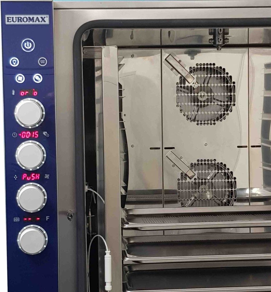 Euromax steam-oven D9806PBH/ACL DIGITAAL - 6 laags - Autocleaning