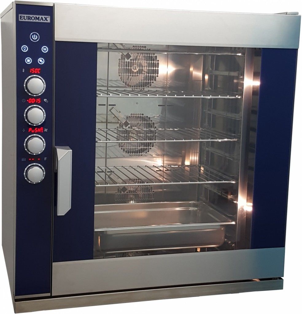 Euromax steam-oven D9810PBH/ACL DIGITAAL - 10 laags - 400 V.