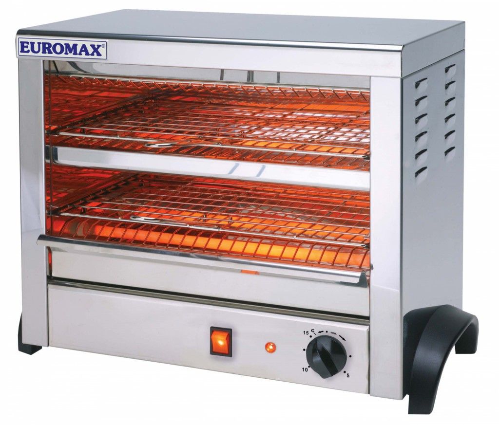Euromax Croque monsieur toaster, dubbel, 230 V / 2,7 kW, 1136