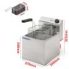 Euromax elektrische enkele Eco friteuse, 10360C
