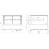 Euromax warmhoudkast - 2GN1L-WMHK
