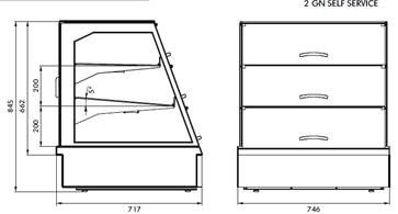 Euromax warmhoudkast - 2GN3LA-WMHK