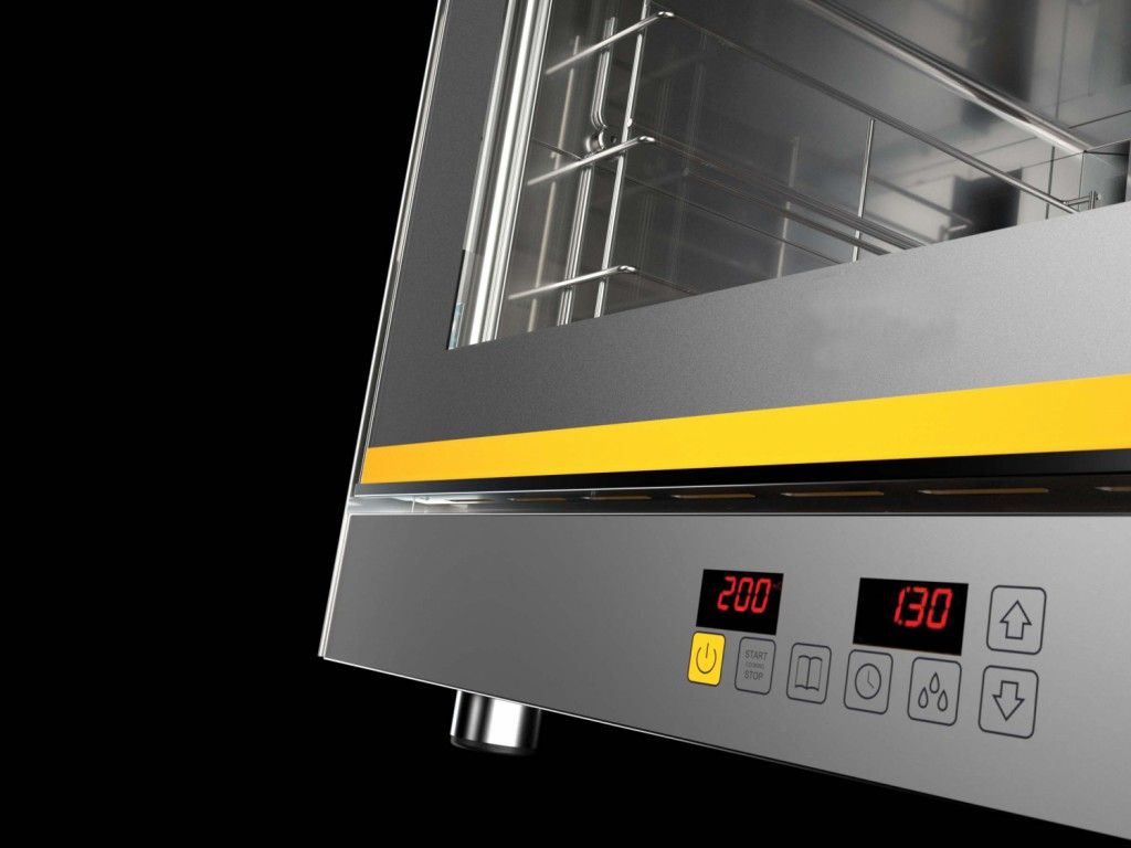 Euromax Heteluchtoven DS1096DD DIGITALE 2/3 - 4 laags - 230 V.