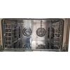Turbo heteluchtoven 60x40cm 230V, 2 autorev. ventilatoren, vochtinj.