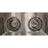 Turbo heteluchtoven 60x40cm 230V, 2 autorev. ventilatoren, vochtinj.
