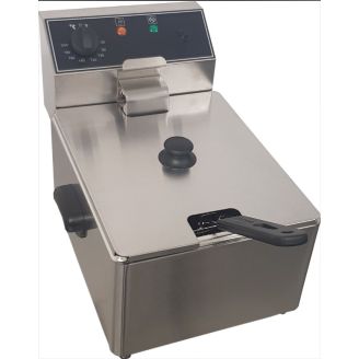 Euromax elektrische enkele friteuse Linea Nero 1026N