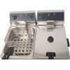 Euromax elektrische dubbele friteuse Linea Nero 1027N