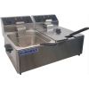 Euromax elektrische dubbele friteuse Linea Nero 1027N