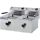 Euromax elektrische dubbele friteuse, 10390K